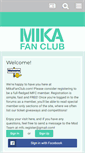 Mobile Screenshot of mikafanclub.com